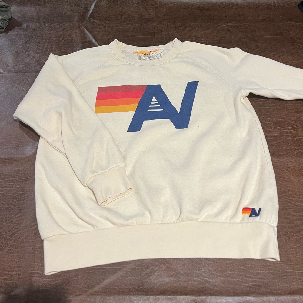 Aviator nation crew neck